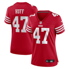 NFL Bryce Huff San Francisco 49ers Women's Team Game Jersey - Scarlet