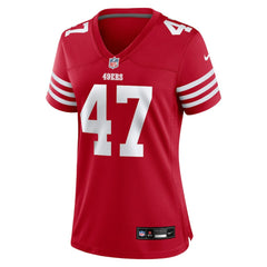 NFL Bryce Huff San Francisco 49ers Women's Team Game Jersey - Scarlet