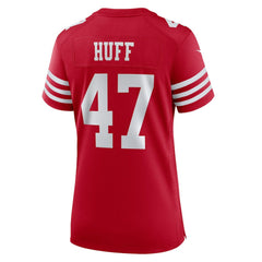 NFL Bryce Huff San Francisco 49ers Women's Team Game Jersey - Scarlet