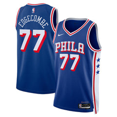 NBA V. J. Edgecombe Philadelphia 76ers Unisex 2025 NBA Draft First Round Pick Swingman Jersey - Icon Edition - Royal