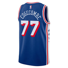 NBA V. J. Edgecombe Philadelphia 76ers Unisex 2025 NBA Draft First Round Pick Swingman Jersey - Icon Edition - Royal