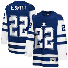 NFL Emmitt Smith Dallas Cowboys Youth Hockey Fashion Jersey - Navy outlet