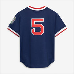 MLB Nomar Garciaparra Boston Red Sox Mitchell & Ness Authentic Batting Practice Jersey - Navy