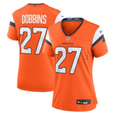 J.K. Dobbins Denver Broncos Women's Team Game Jersey Orange