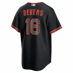 MLB Rafael Devers San Francisco Giants Nike Alternate Replica Jersey - Black