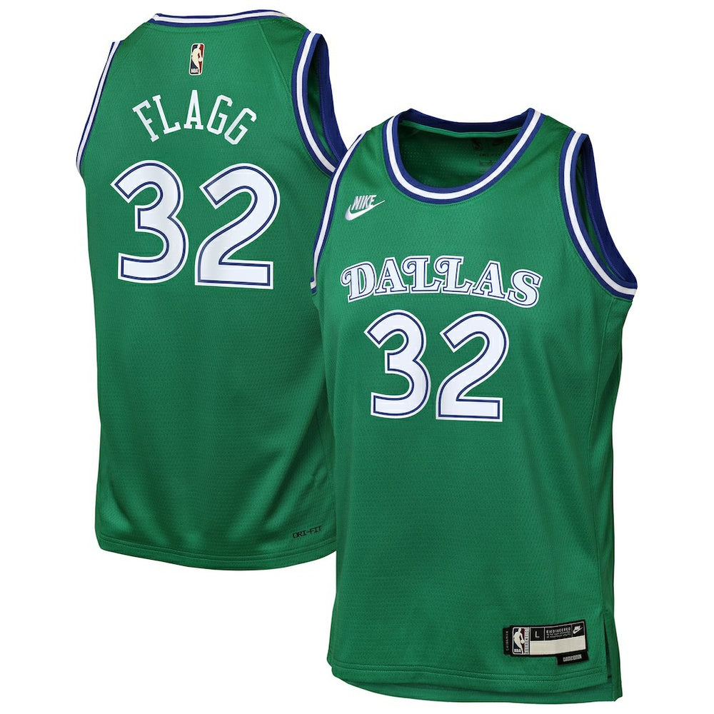 NBA Cooper Flagg Dallas Mavericks Youth Swingman Jersey sale - Classic Editi- Green