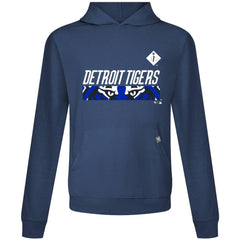 Detroit Tigers Levelwear City Connect Relay Core Logo Pullover Hoodie - Navy Hoodies