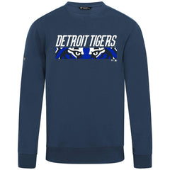 Detroit Tigers Levelwear City Connect Zane Back Splash Sweatshirt - Navy Sweatshirts