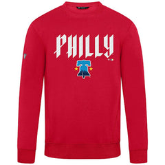 Philadelphia Phillies Levelwear City Connect Zane Back Splash Sweatshirt - Red Sweatshirts