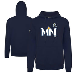 Minnesota Twins Levelwear City Connect Podium Core Logo Pullover Hoodie - Navy Hoodies