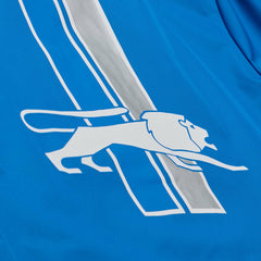 Detroit Lions Coaches Full-Snap Hooded Windbreaker Jacket Blue