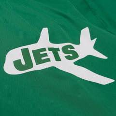 New York Jets Coaches Full-Snap Hooded Windbreaker Jacket Green