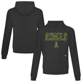 Los Angeles Angels Levelwear Relay Protect Pullover Hoodie - Black Hoodies