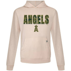 Los Angeles Angels Levelwear Relay Protect Pullover Hoodie - Khaki Hoodies