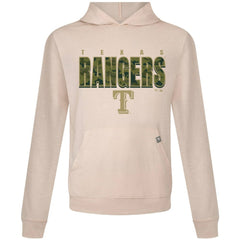 Texas Rangers Levelwear Relay Protect Pullover Hoodie - Khaki Hoodies