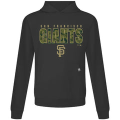 San Francisco Giants Levelwear Relay Protect Pullover Hoodie - Black Hoodies
