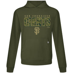 San Francisco Giants Levelwear Relay Protect Pullover Hoodie - Green Hoodies