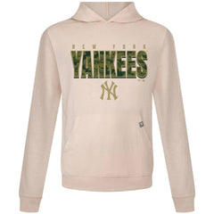 New York Yankees Levelwear Relay Protect Pullover Hoodie - Khaki Hoodies