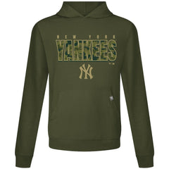 New York Yankees Levelwear Relay Protect Pullover Hoodie - Green Hoodies