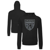 Arizona Diamondbacks Levelwear Mandate Buckler Tri-Blend Pullover Hoodie - Black Hoodies