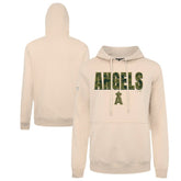 Los Angeles Angels Levelwear Podium Protect Pullover Hoodie - Khaki Hoodies