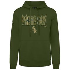 Chicago White Sox Levelwear Podium Protect Pullover Hoodie - Green Hoodies