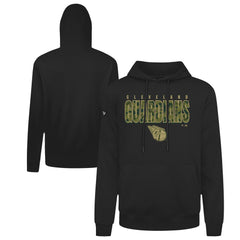 Cleveland Guardians Levelwear Podium Protect Pullover Hoodie - Black Hoodies