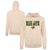 Toronto Blue Jays Levelwear Podium Protect Pullover Hoodie - Khaki Hoodies