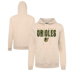 Baltimore Orioles Levelwear Podium Protect Pullover Hoodie - Khaki Hoodies