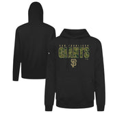 San Francisco Giants Levelwear Podium Protect Pullover Hoodie - Black Hoodies