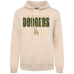 Los Angeles Dodgers Levelwear Podium Protect Pullover Hoodie - Khaki Hoodies
