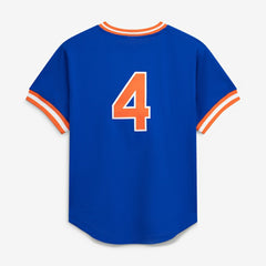 MLB Lenny Dykstra New York Mets Mitchell & Ness Authentic Batting Practice Jersey - Royal