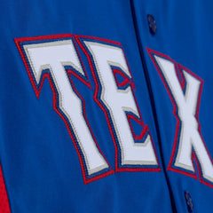 MLB Adrian Beltre Texas Rangers Mitchell & Ness Cooperstown Mesh Batting Practice Button-Up Jersey - Royal