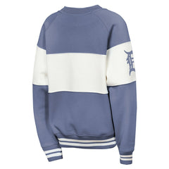 Detroit Tigers Outerstuff Youth Ultimate Pastels On Base Sweatshirt - Blue Sweatshirts