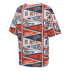 Detroit Tigers Outerstuff Youth All-Over Pennant T-Shirt - Orange T-shirts