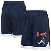 Atlanta Braves Outerstuff Youth Big League All Star Fashion Shorts - Navy Shorts
