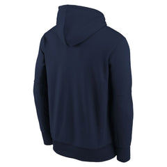 Milwaukee Brewers Nike Youth Authentic Collection Therma-FIT Hoodie - Navy Hoodies