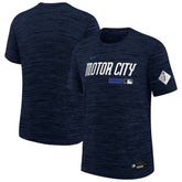 Detroit Tigers Nike Youth Authentic Collection Velocity Dri-FIT T-Shirt - Navy T-shirts