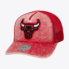 Chicago Bulls Gameday Snow Wash Adjustable Trucker Hat Red