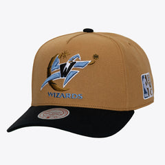 Washington Wizards Hardwood Classics Legendary Away Pro-Pinch Adjustable Hat Gold