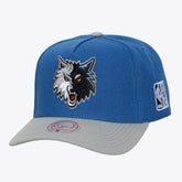 Minnesota Timberwolves Hardwood Classics Legendary Away Pro-Pinch Adjustable Hat Blue