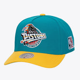 Detroit Pistons Hardwood Classics Legendary Away Pro-Pinch Adjustable Hat Teal
