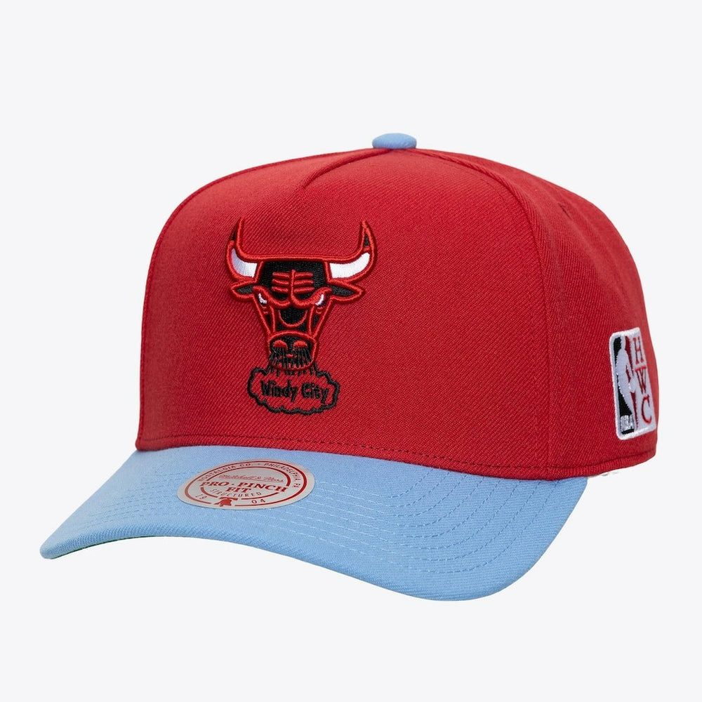 Chicago Bulls Legendary Home Pro Pinch Snapback Hat Red