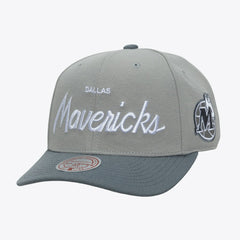 Dallas Mavericks Thunderstorm Head Coach Pro Crown Snapback Hat Gray