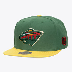NHL Minnesota Wild Mitchell & Ness Legendary Home Snapback Hat - Green