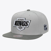 NHL Los Angeles Kings Mitchell & Ness Legendary Home Snapback Hat - Gray