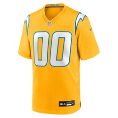 NFL Los Angeles Chargers Alternate Charger Power Game Custom Jersey - Gold