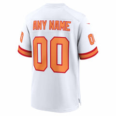 NFL 76 Tampa Bay Buccaneers 50th Season Custom Game Jersey - White