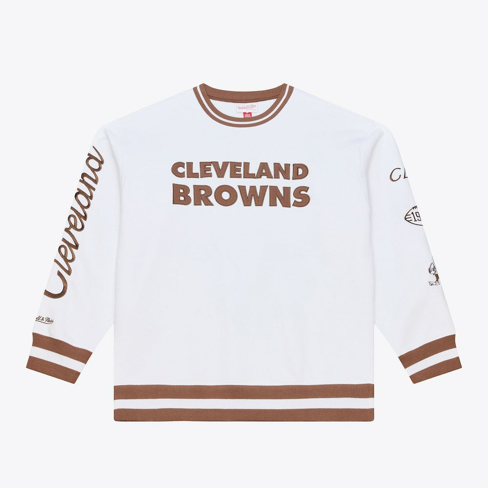 Cleveland Browns Arctic Fleece Sweatshirt White