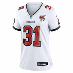 NFL Antoine Winfield Jr. Tampa Bay Buccaneers Women's 50th Season Patch Game Jersey - White